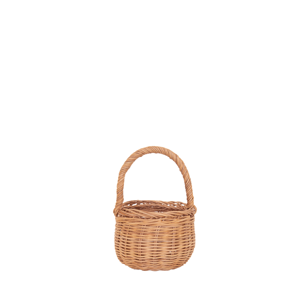 Rattan Berry Basket - Natural