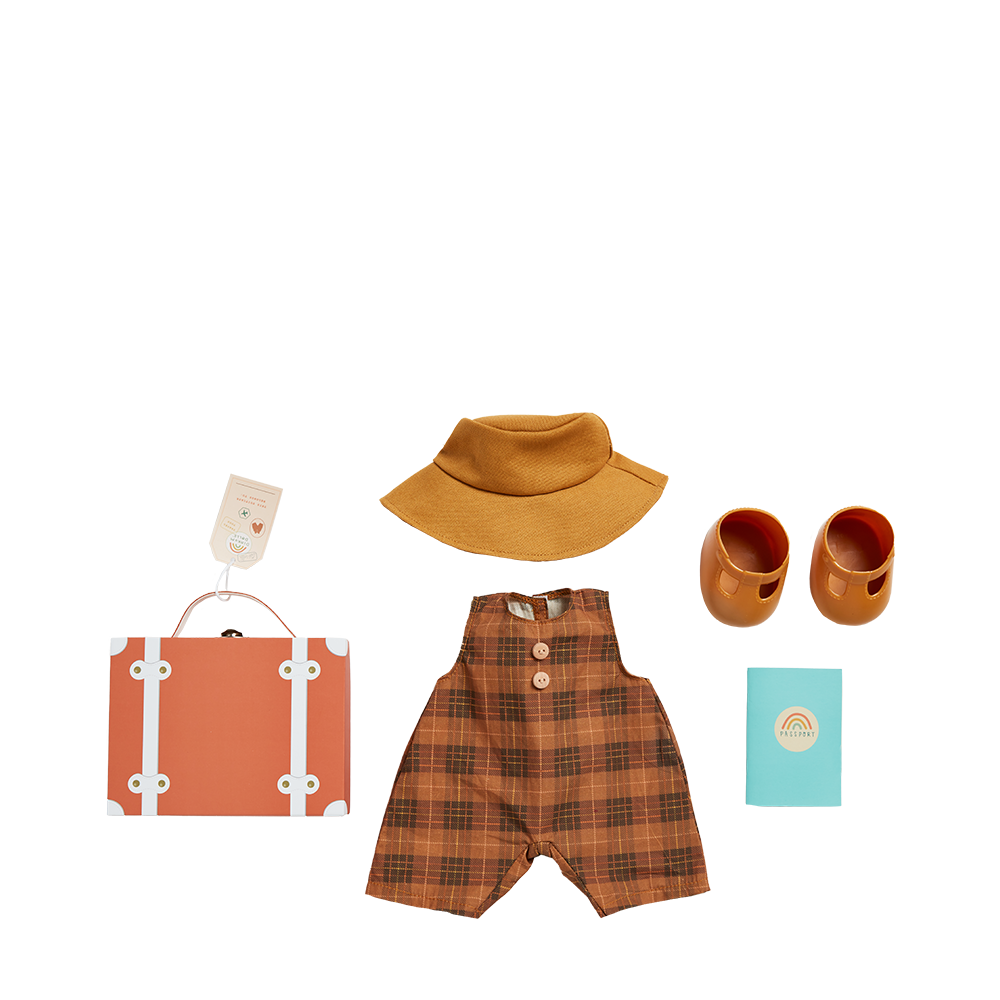 Dinkum Dolls Travel Togs - Apricot