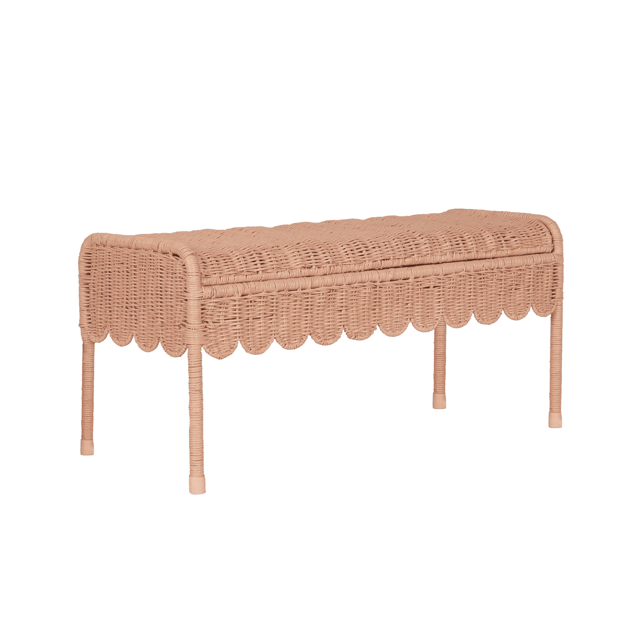 Petal Storie Bench - Seashell Pink