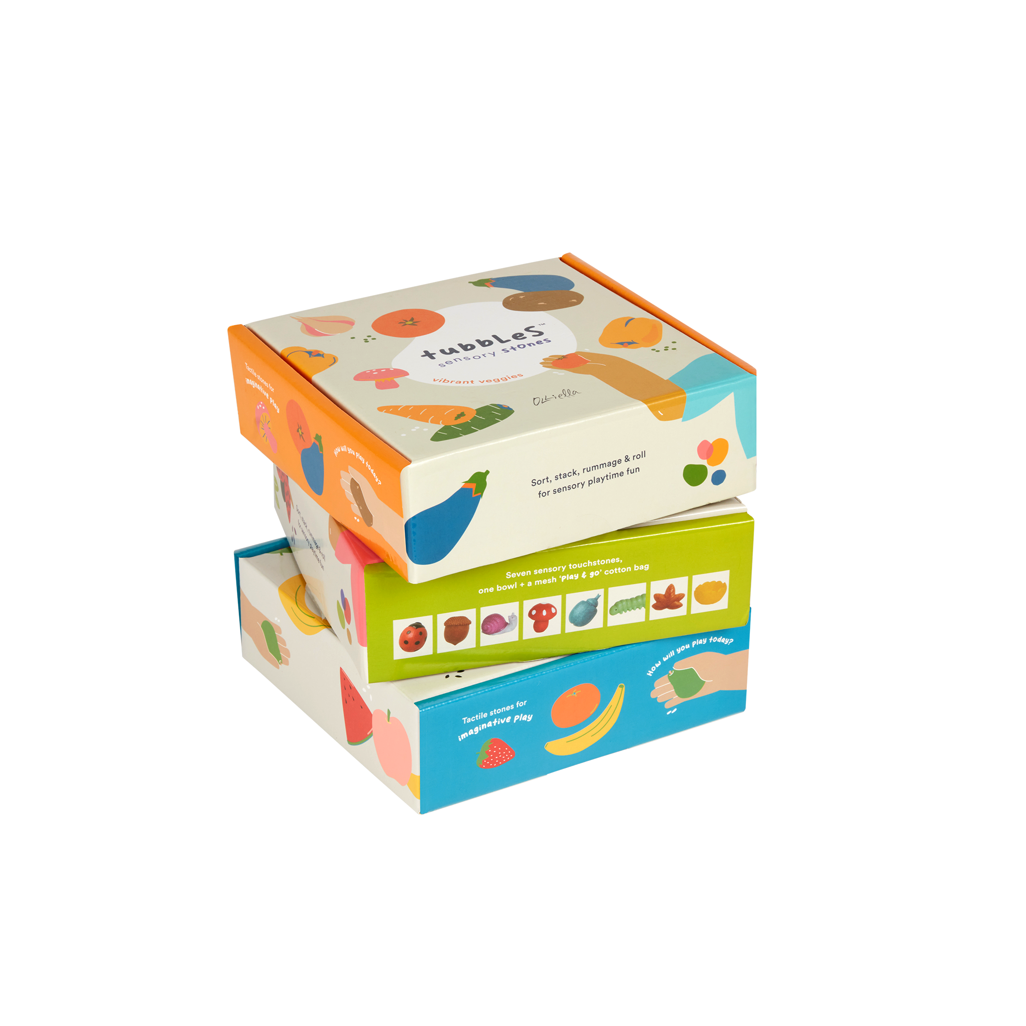 Tubbles - Sensory Stones - Garden Goodies