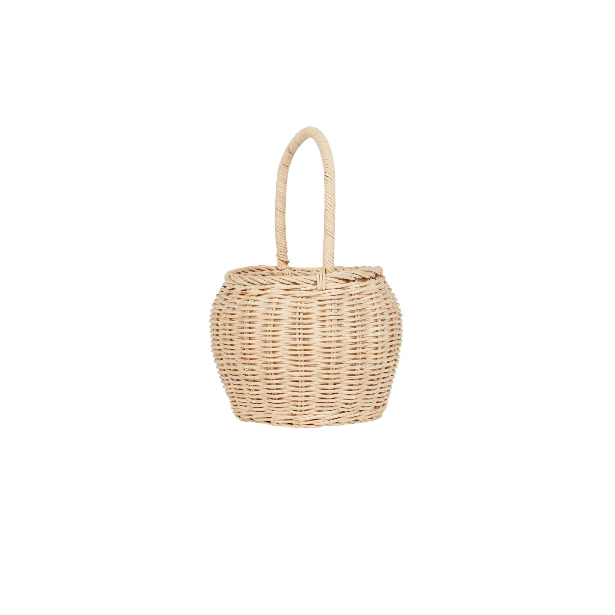 Rattan Big Berry Basket - Straw