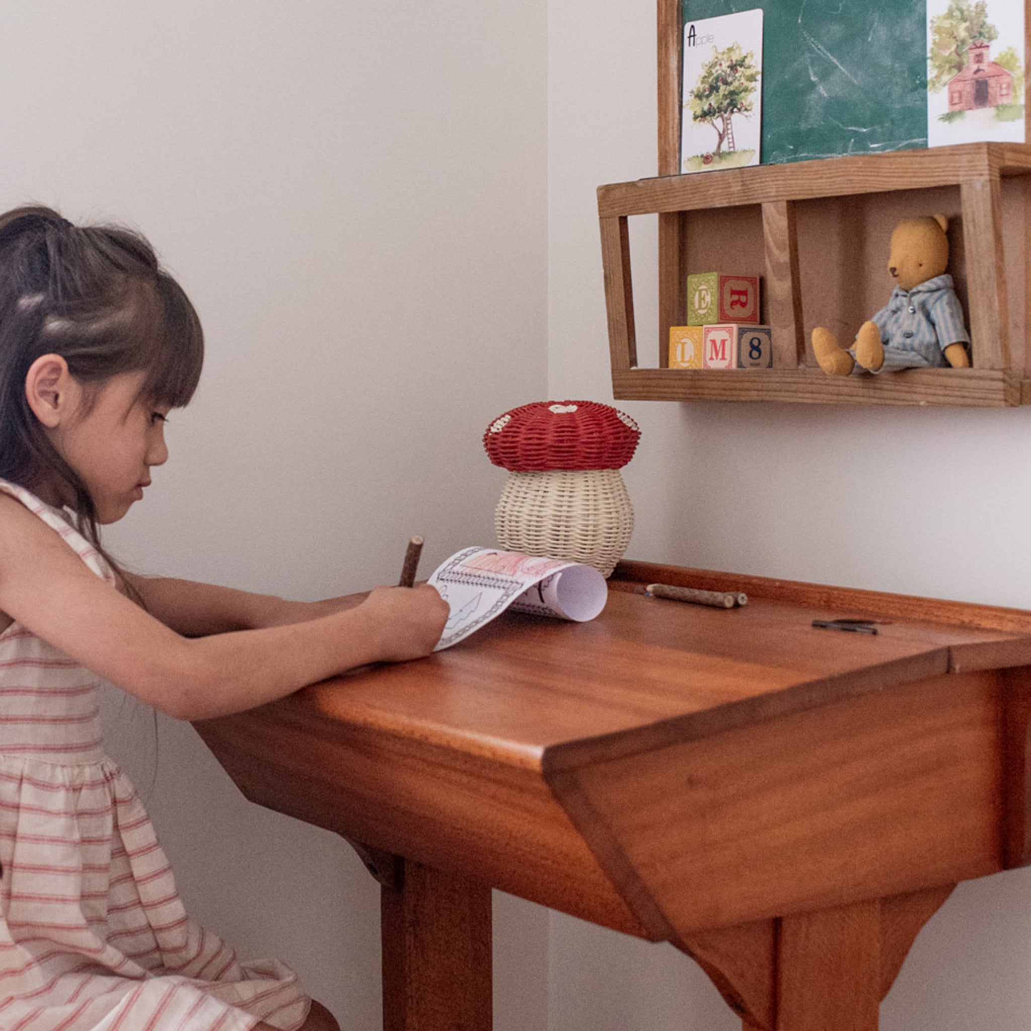 Porcini Basket - Red